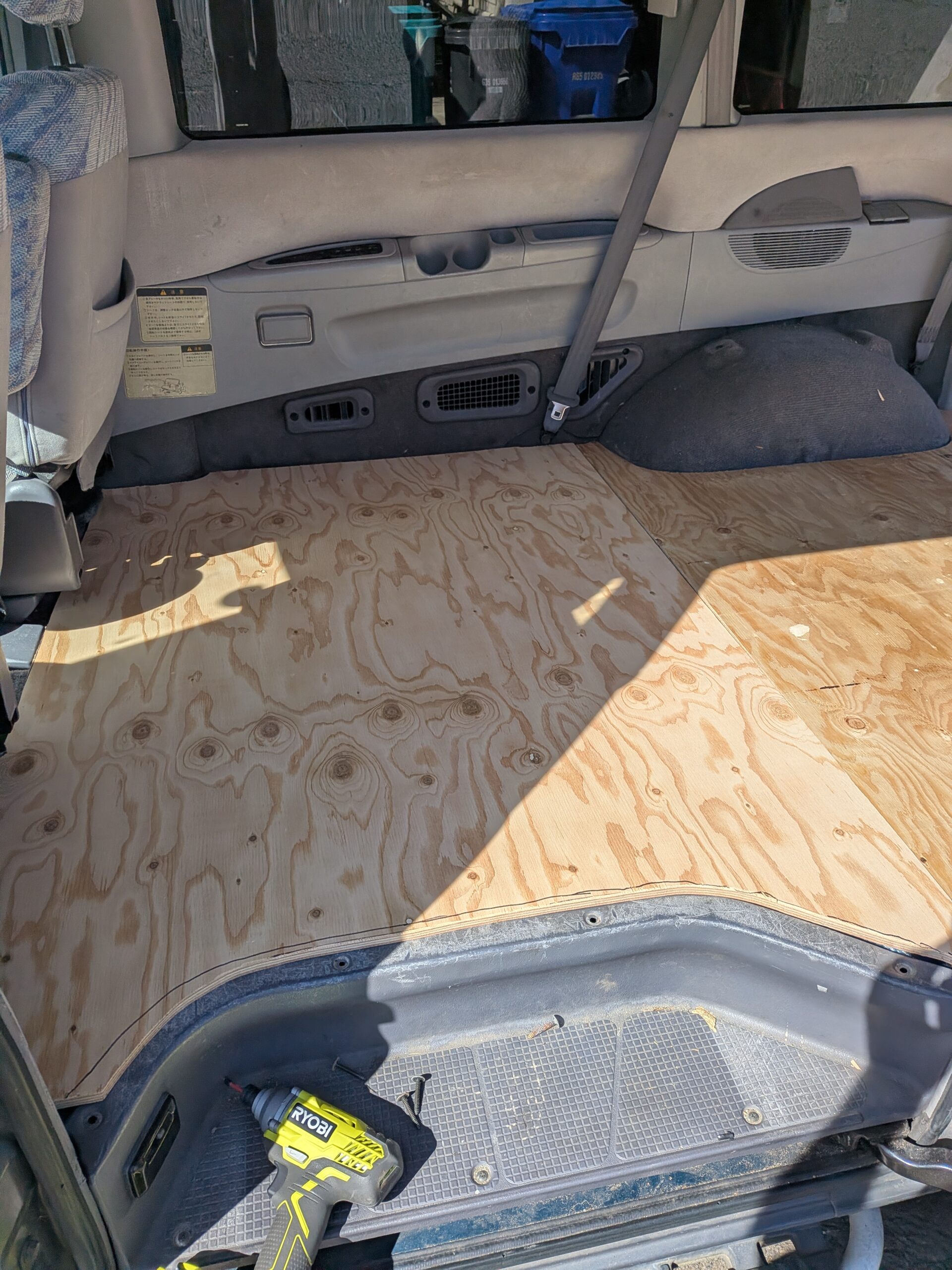 L400 Delica Subfloor
